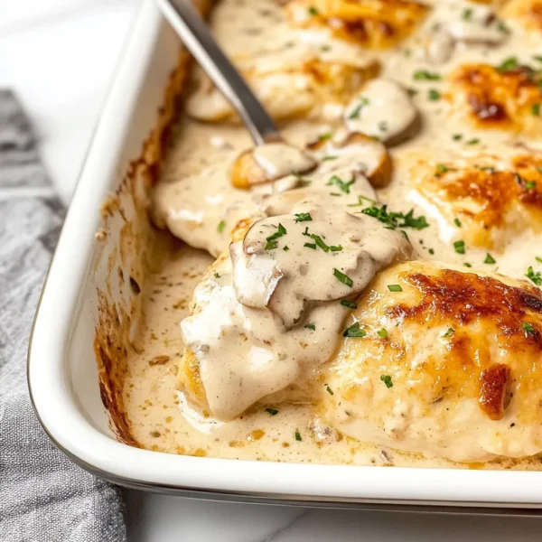 CREAM OF MUSHROOM SOUP CHICKEN BAKE