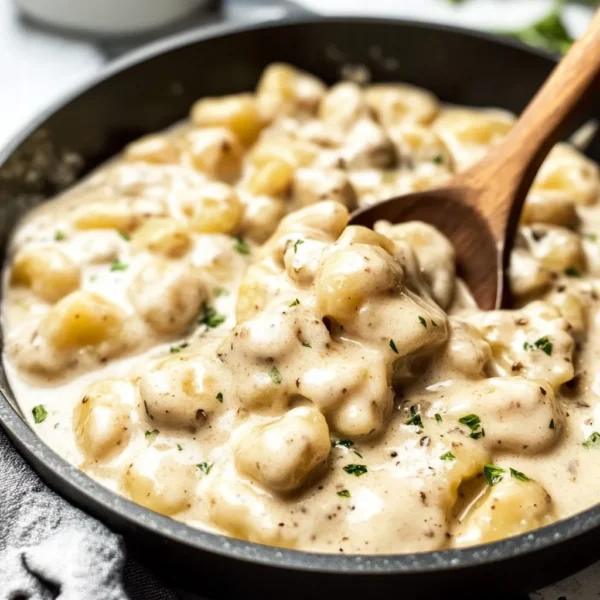 CREAMY BOURSIN GNOCCHI