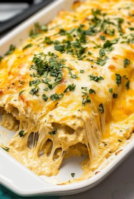 CREAMY CHICKEN ENCHILADAS