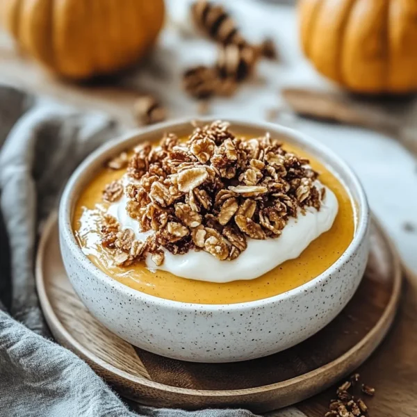 Creamy Pumpkin Pie Yogurt Bowl: Your Healthy Fall Upgrade