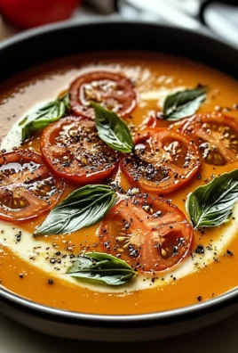 Creamy Roasted Garlic Tomato Soup