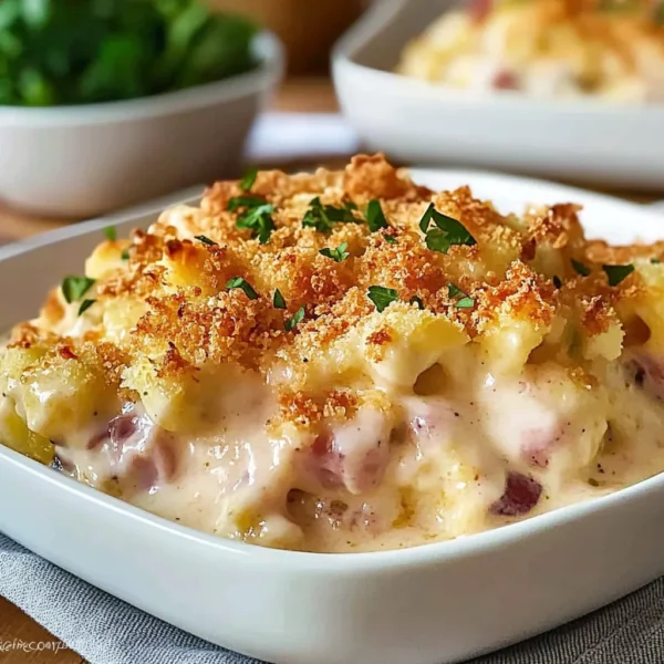Delicious Chicken Cordon Bleu Casserole