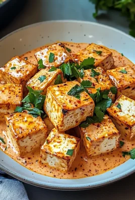 Delicious Spicy Tofu with Creamy Coconut Sauce in 35 Minutes