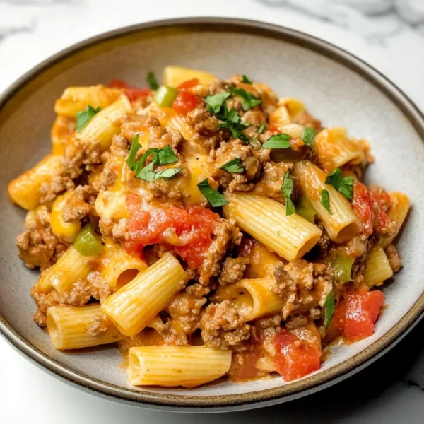 EASY CHEESY TACO PASTA