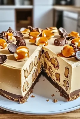 Easy No-Bake Peanut Butter Cheesecake Recipe