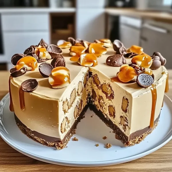 Easy No-Bake Peanut Butter Cheesecake Recipe