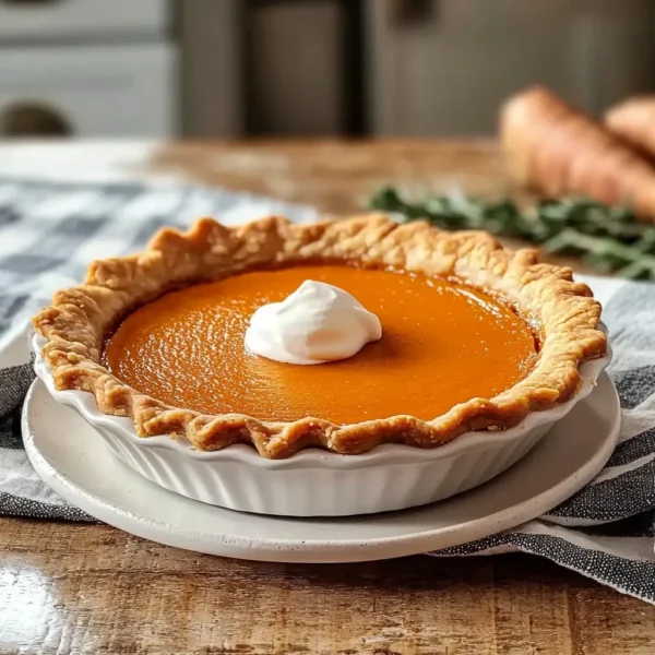 Easy Sweet Potato Pie with Heavy Cream