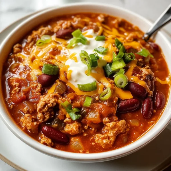 EASY TURKEY CHILI