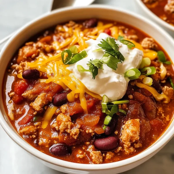 EASY TURKEY CHILI