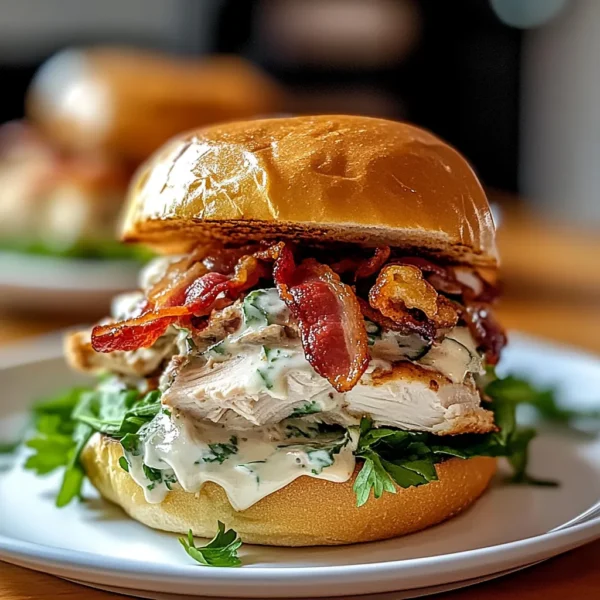 Epic Chopped Chicken Beef Bacon Ranch Sandwich Flavor Bomb