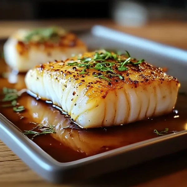 Ginger Soy Glazed Cod: A Flavorful and Healthy Seafood Dish