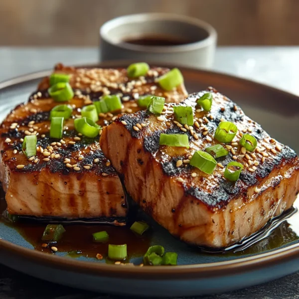 Grilled Sesame-Ginger Tuna Steaks : Bold, Juicy & Packed with Umami