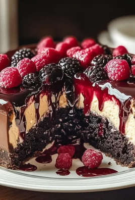 Indulge in Black Forest Cheesecake Symphony