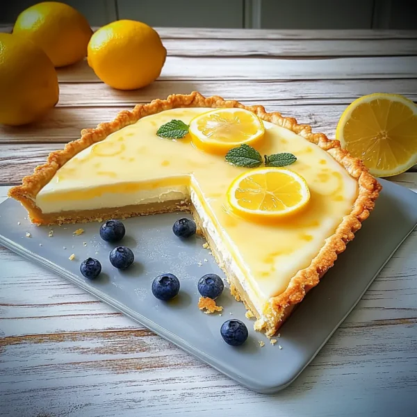 Indulge in Easy Italian Lemon Mascarpone Tart Bliss