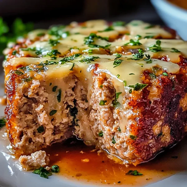 Irresistible Garlic Parmesan Chicken Meatloaf Recipe