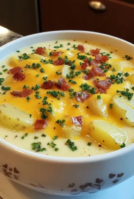 Loaded Potato Cheese Soup