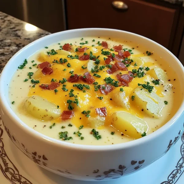 Loaded Potato Cheese Soup