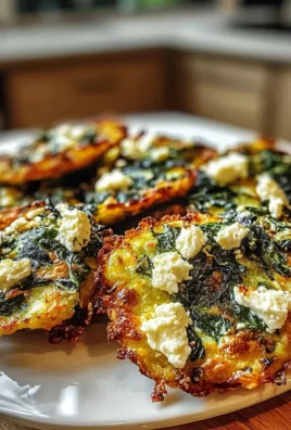 Mediterranean Spinach Feta Crisps