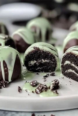 Mint Oreo Truffles