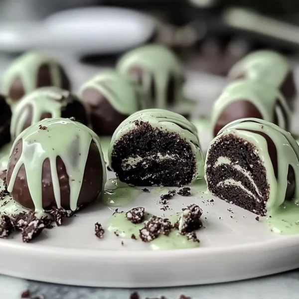 Mint Oreo Truffles