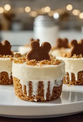 No-Bake Gingerbread Cheesecake Cups