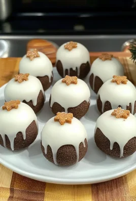 Oreo Gingerbread Truffles