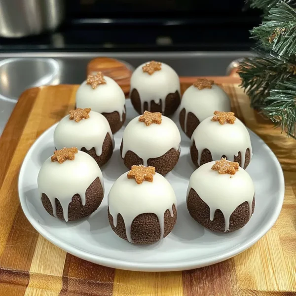 Oreo Gingerbread Truffles