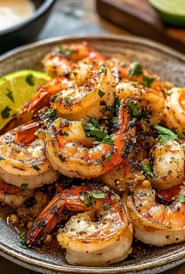 PAN-SEARED SHRIMP WITH PEANUTS, BLACK PEPPER, AND LIME