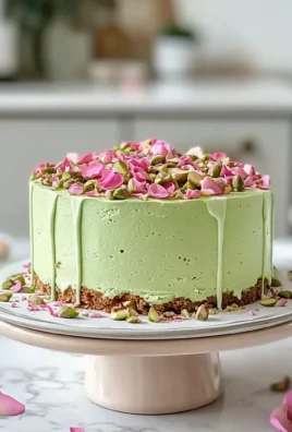 Pistachio and Rose Cake