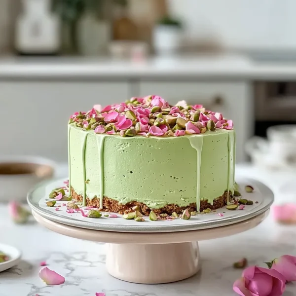 Pistachio and Rose Cake