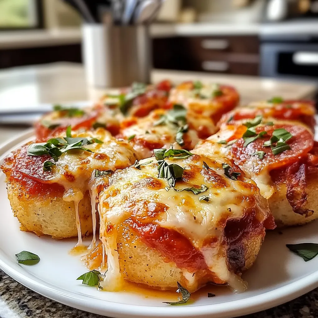 Pizza Bagel Bites Casserole