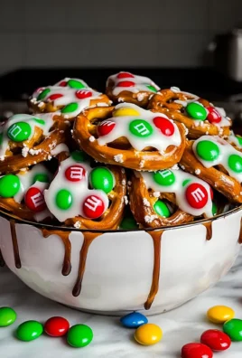 Pretzel M&M Hugs