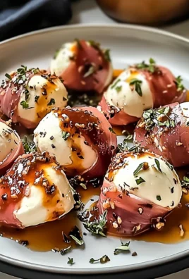 PROSCIUTTO WRAPPED MOZZARELLA BITES