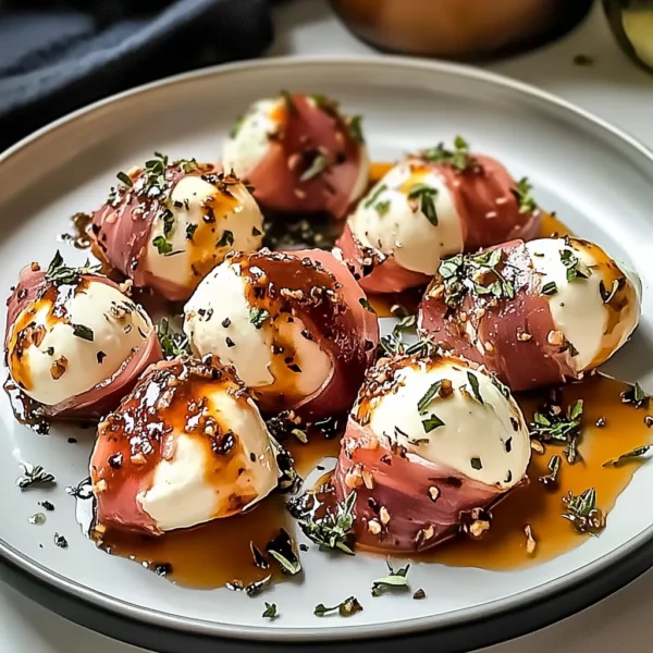 PROSCIUTTO WRAPPED MOZZARELLA BITES