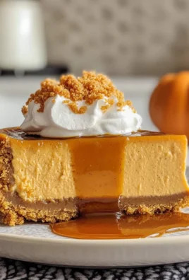 Pumpkin Cheesecake Gingersnap Crust