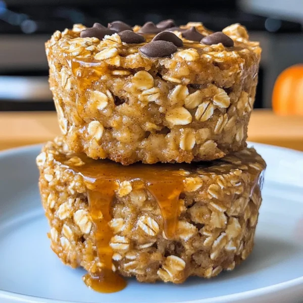 Pumpkin Oatmeal Breakfast Cupcakes