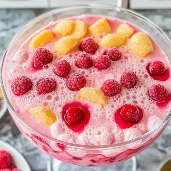 Raspberry Sherbet Party Punch