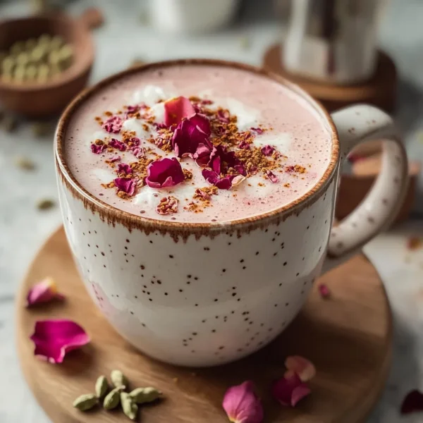 Rose Cardamom Tea Latte: A Cozy, Fragrant Delight