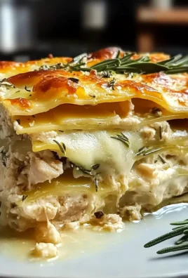 Rosemary Chicken Lasagna Layers