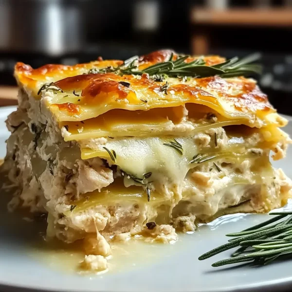 Rosemary Chicken Lasagna Layers
