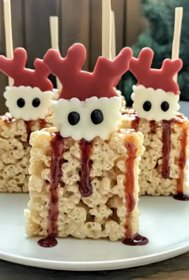 Rudolph Rice Krispie Treats