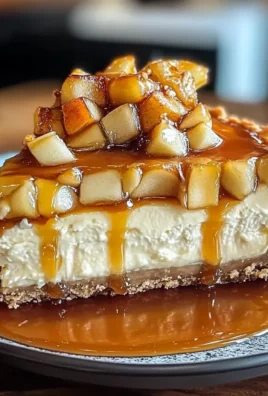 Salted Caramel Apple Pie Cheesecake Recipe: A Heavenly Combination of Flavors