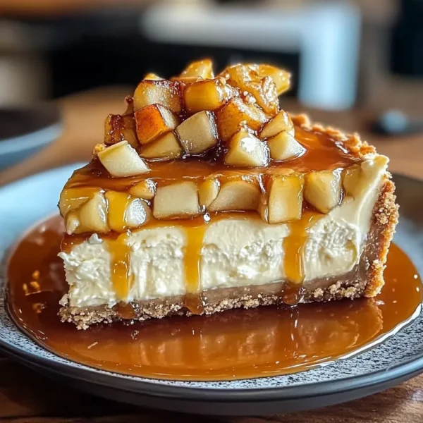 Salted Caramel Apple Pie Cheesecake Recipe: A Heavenly Combination of Flavors