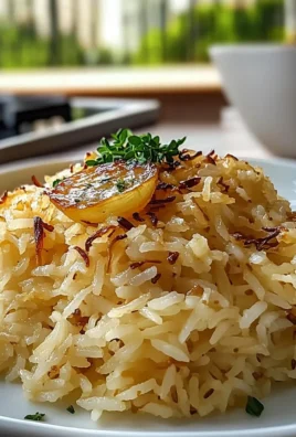Savory Golden Onion Butter Jasmine Rice