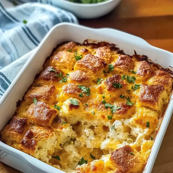 Simple Grands Biscuit Breakfast Casserole