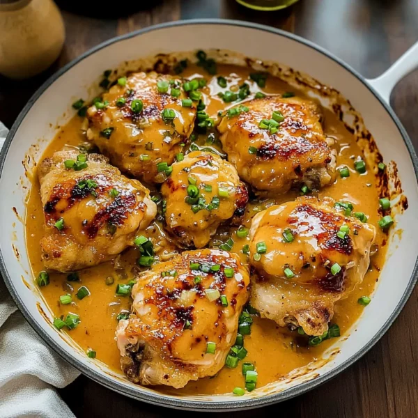 Skillet Bang Bang Chicken Thighs