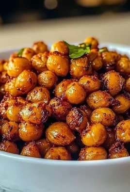 Spicy Smoky Roasted Chickpeas