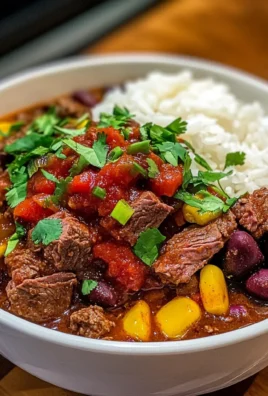 Spicy Steak Chili Bowl