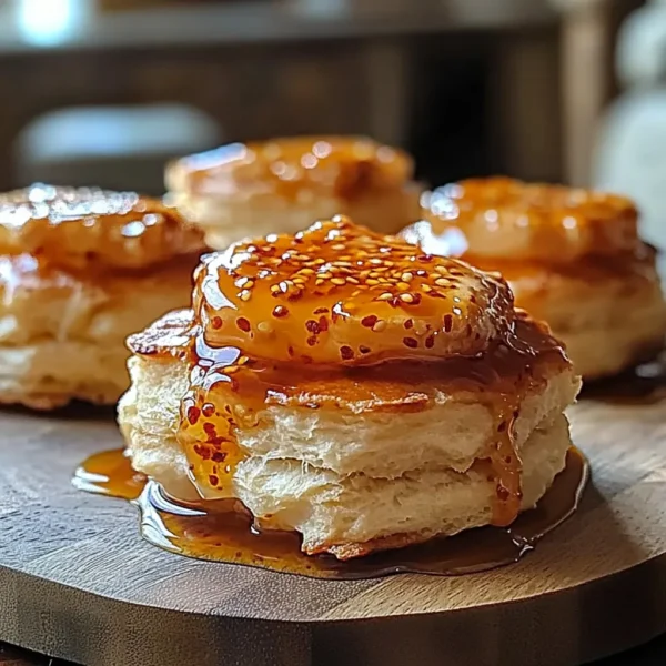 Spicy Sweet Heat: Hot Honey Chicken Biscuits Recipe