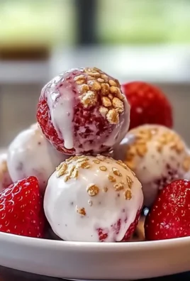 Strawberry Cheesecake Protein Balls for Guilt-Free Snacking